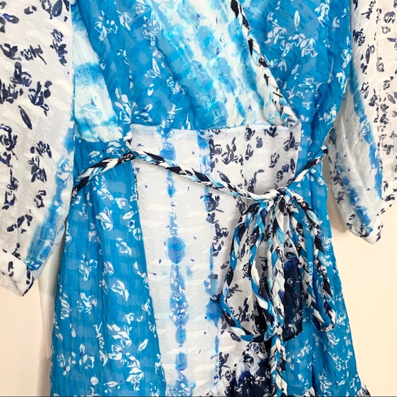 NWT TANYA TAYLOR Marisa Dress Ditsy Floral Stripe - Picture 5 of 16